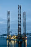 Energy Exerter ankommer Kirkenes <br> Jack-up rig Energy Exerter arriving Kirkenes